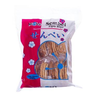 Imagem de Biscoito Miyako Sembei Biju 250g