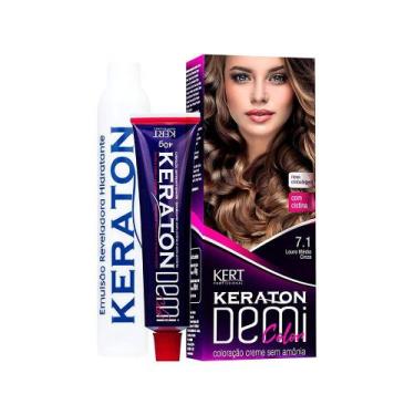 Imagem de Tonalizante Demi Color 7.1 Louro Médio Cinza