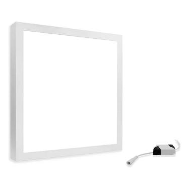 Imagem de 2X Painel Plafon Sobrepor Quadrado Led 25W Neutro 4000K 30X3
