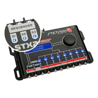 Imagem de 2X Processador De Áudio Digital Stetsom Stx-2848 Mais Vendid