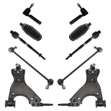 Imagem de TRQ Kit de direção dianteira e suspensão compatível com 2008-2017 Buick Enclave 2009-2017 Chevrolet Traverse 2007-2016 GMC Acadia 2017 Acadia Limited