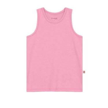 Imagem de Blusa infantil rosa bebê menina cotton brandili, Rosa bebê, 10