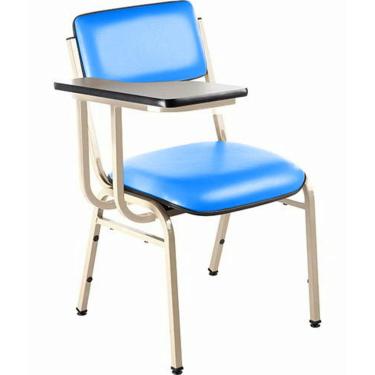 Imagem de Cadeira Escolar Universitária para Auditórios Linha Hotel Smart Azul