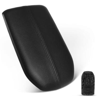 Imagem de CHYKORLA Substituição do conjunto da tampa do apoio de braço do console central para Toyota Rav4 2019 2020 2021 2022 2023, preto substitui a tampa de armazenamento do descanso de braço 58920-42010-C0