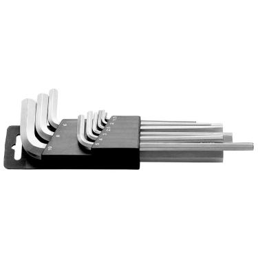 Imagem de Jogos de Chaves Hexagonais Longas Tramontina 9 Peças - Metálica