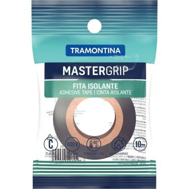 Imagem de Fita Isolante Classe C 0,13x19 Mm Tramontina Preta 10 M Com Embalagem Flow-pack Tramontina