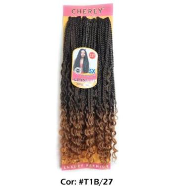 Imagem de Cabelo Sintético Gypsy Cherey Pronto Pra Usar Crochet Braids, #1B/27