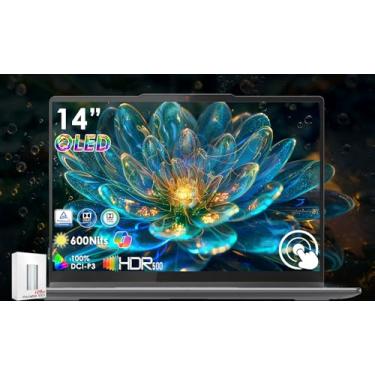 Imagem de Lenovo 2025 Yoga 7i 2 em 1 Copilot+ PC, tela sensível ao toque OLED de 14 polegadas 600 nits, Ultra 5 226V (>Ultra 5 125U), bateria 15H, KB retroiluminada, câmera de privacidade, FP, Wi-Fi 7, Win11, W