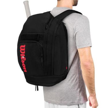 Imagem de Mochila Wilson Clash V3 Super Tour Preto e Vermelho