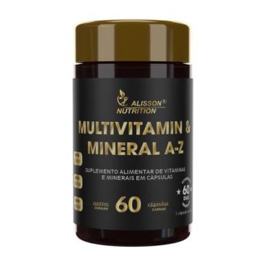Imagem de Multivitamínico Mineral A-z 60 Cápsulas - Alisson Nutrition
