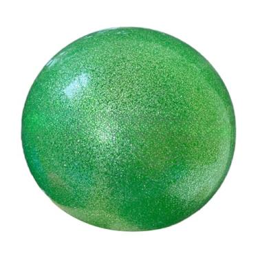 Imagem de Colaxi Bola de Ginástica Rítmica de 18cm, Equipamento de Ginástica para Prática de Dança, Bola Rítmica para Ginástica, Estabilidade, Performance, Verde