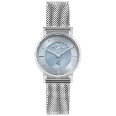 Imagem de Relógio Technos Feminino Slim Prata - 2025LTW/1V