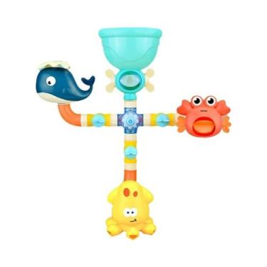 Imagem de Brinquedo De Banho Para Bebês Com Pipeline De Chuveiro Arco-Íris Patin