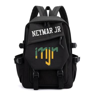 Imagem de Mochila escolar para crianças Soccer Star Neymar Oxford 29x13x42cm