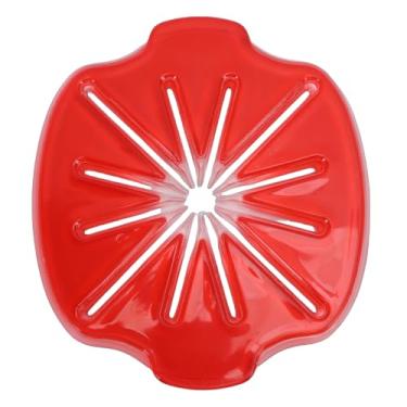 Imagem de Jectse Protetor contra Respingos para Misturador Vertical de Elevação de Tigela, Fixação de Defletor Anti-respingos Com Rampas de Ingredientes, para Cozimento Doméstico e Acessórios de (Vermelho