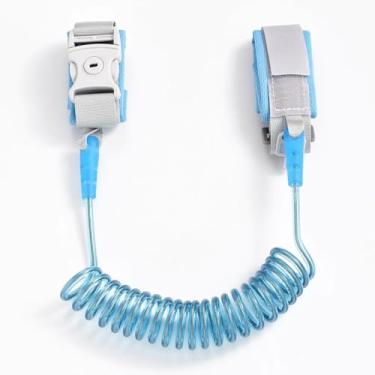 Imagem de KIT 2 UNIDADES Pulseira Guia Infantil Segurança Anti Perdido Pulso Ajustável 1.5m