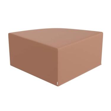 Imagem de Children's Factory Pufe de canto grande, cadeiras infantis mistas, sofás, pufes e cubos de canto, cheio de espuma e resistente à água, assento flexível para sala de aula, argila
