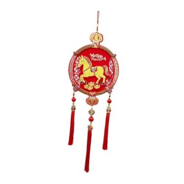Imagem de IEUDNS Decoração de Ano Chinês para pendurar na entrada, placa decorativa para o Festival da Primavera Vietnamita, Style E
