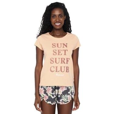 Imagem de Camiseta Rip Curl Sunset Surf Peach-Feminino