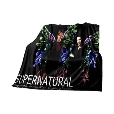 Imagem de Cobertor Impresso Em 3D Da Região Sobrenatural, Macio E Confortável Pa