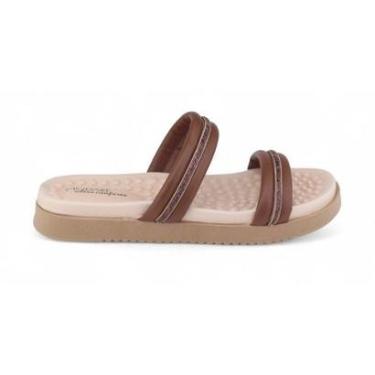 Imagem de Chinelo Papete Feminino Modare 7178.118 Strass Brilho-Feminino