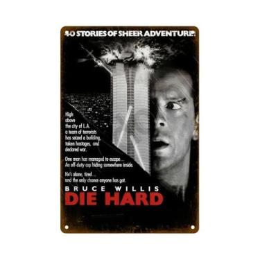 Imagem de Placa De Metal Retrô Vintage, Pôster De Filme, Decoração Estética Para