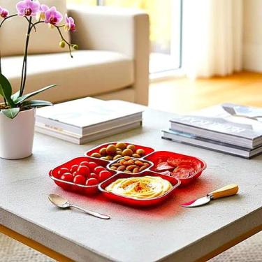 Imagem de Petisqueira Colorida para Servir Petisco Buffet Festas Bar - VIRTU SHO