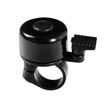 Imagem de Buzina invisível para bicicletas, sino duplo clássico para adultos e crianças, alarme sonoro de segurança para guidão de ciclismo(Black)