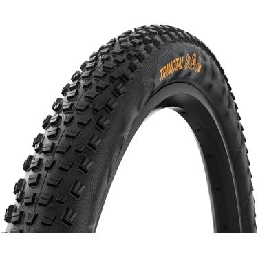 Imagem de Continental Pneu de mountain bike Trinotal 29 x 2,40 sem câmara | 1 pacote, rápido e aderente em terreno misto, classificação de bicicleta elétrica E25, dobrável — composto rápido, estrutura de trilha