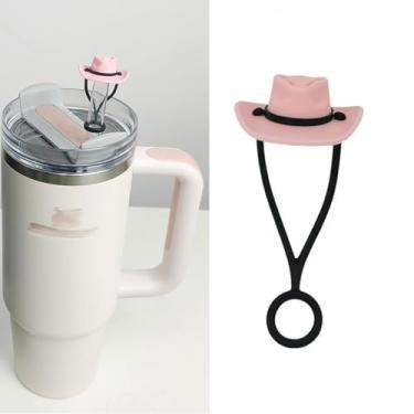 Imagem de Tampa de Palito Bebida Compatível com Palitos 10mm Diâmetro Acessório para Copo Stanley 40 30 oz Capa Silicone Tapa Protetor Ponta Reutilizável Decorativo Bonito Seguro Portátil Estilo Criativo