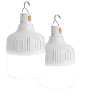 Imagem de Lâmpada Led Iluminação Para Acampamento Camping Pescaria Usb Lampião (60W*2)