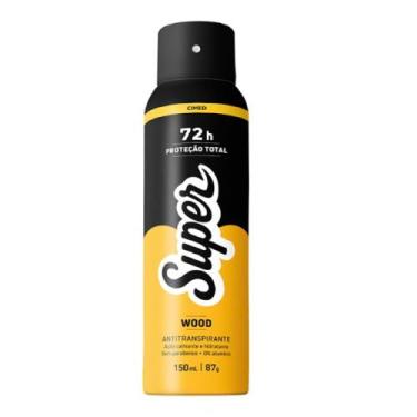 Imagem de Desodorante Antitranspirante Aerossol Cimed Super Wood 150ml