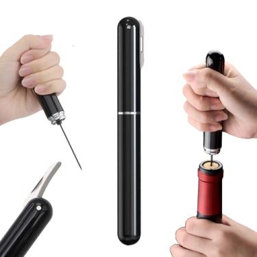 Imagem de 1 abridor de vinho Aeropop, abridor de vinho Loritia Aeropop, bomba de pressão de ar portátil para viagem, abertura de garrafa de vinho, manual de 3 a 7 bombas para abrir, para casa, restaurante