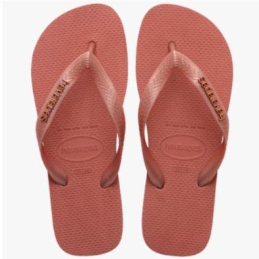 Imagem de Chinelo Feminino Logo Canyon Havainas - Rosa - Havaianas, 37