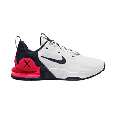 Imagem de Nike Tênis masculino Max Alpha Trainer 5, BRANCO/OBSIDIAN-BRT CRIMSON, 40 EU