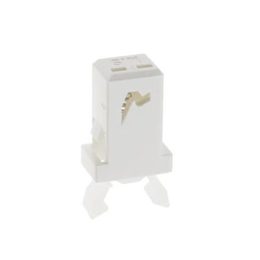 Imagem de 10 peças PR-001 Fechadura de porta pequena para conjunto de ar condicionado capa de porta FXPCGZISH(branco)