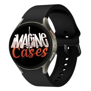 Imagem de Pulseira de Silicone C/Fecho 20mm (PRETA) Para Relogio Samsung Galaxy Watch 7 6 5 4 FE