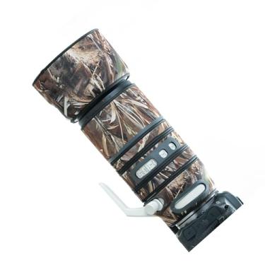 Imagem de OLEKURT Lens Cover for Canon RF 100-500mm F/4.5-7.1 L IS USM camouflage Camera Lens Protection Sleeve (Color #Withered grass camouflage - Waterproof) Rain Cover