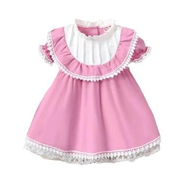 Imagem de Vestido confortável doce e adorável da moda verão para bebê - NONE, 68