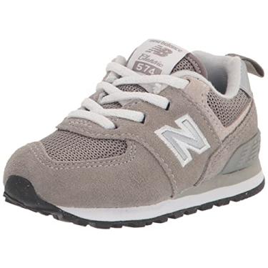 Imagem de New Balance Tênis infantil unissex 574 V1 estilo de vida