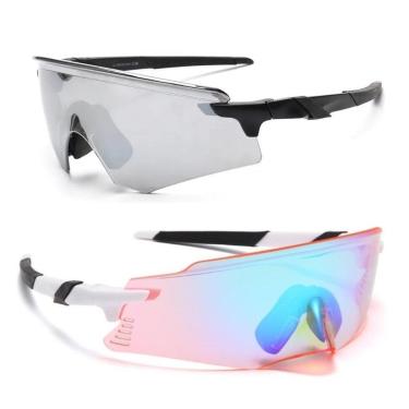 Imagem de 2 Óculos Bike Runner Ciclismo MTB Beach Tennis Corrida UV400-Unissex