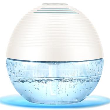 Imagem de ap airpleasure Purificador de ar à base de água, revitalizador e aromatizador de ar, refrescante de ar com 6 luzes coloridas para cômodos (branco)