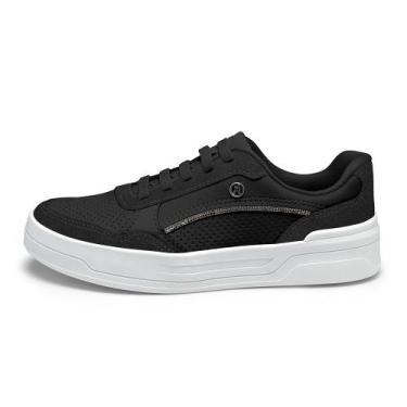 Imagem de Tenis Kolosh Casual Detalhe Lateral - C3722, 36, Preto