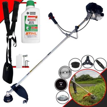 Imagem de Roçadeira Robusta Rt43lb25a Toyama 43cc 6 Em 1 + óleo Stihl