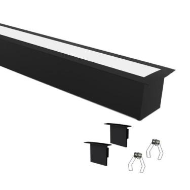 Imagem de Perfil Embutir Taschibra Para Fita Led Spire 50 - 2 Metros