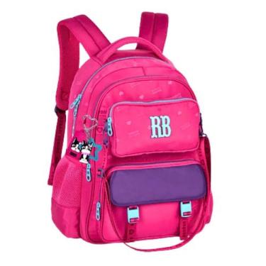 Imagem de Mochila De Costas Rosa 2 Em 1 Urban Mix 17,5 Rb26227 - Rebecca Bonbon