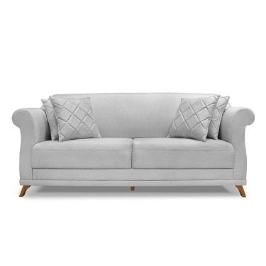 Imagem de Sofá Amsterdam 2 Lugares 1,80 Linho - Lucadi Home