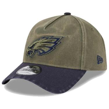 Imagem de Boné New Era 940AF NFL Eagles Washed Olive-Masculino