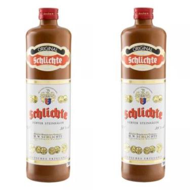 Imagem de Steinhaeger Schlichte Garrafa 700ml - Kit Com 02 Unidades