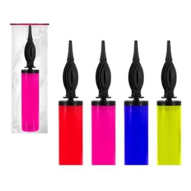 Imagem de Bomba Manual de Ar para Balão e Brinquedos Infláveis Portáti - Congrat